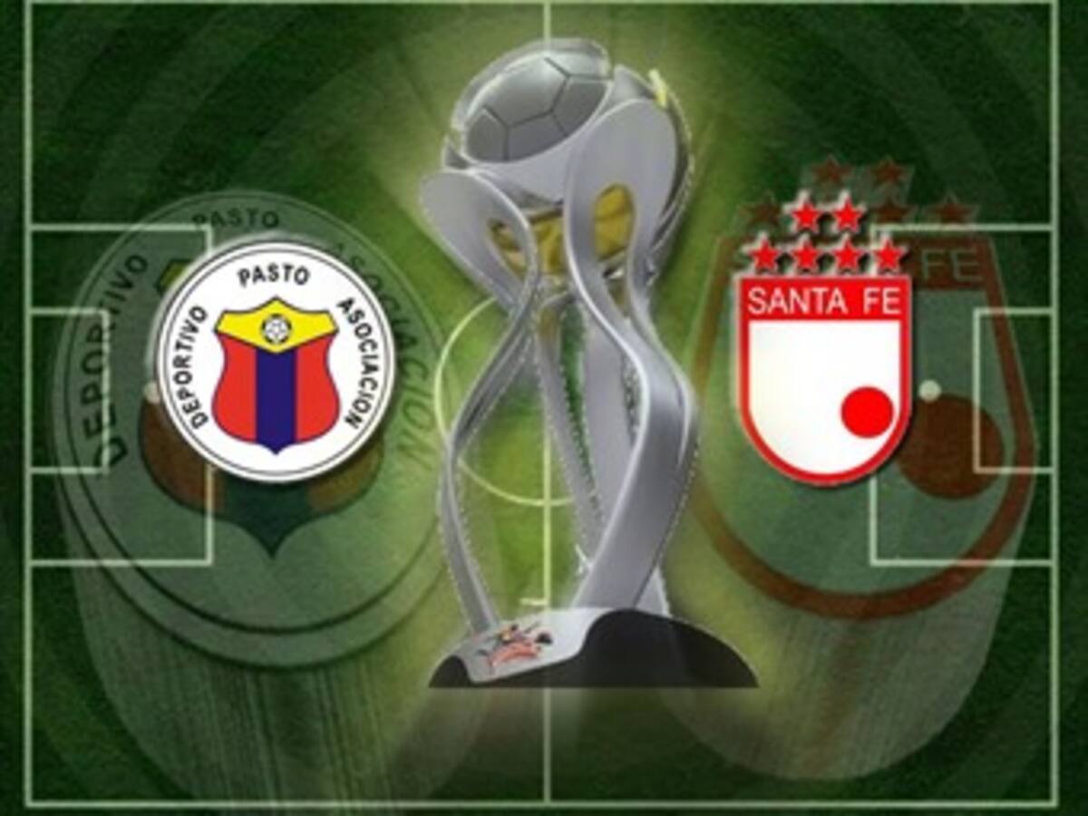 Empate a un gol en el primera partido de la final Pasto vs Santa Fe