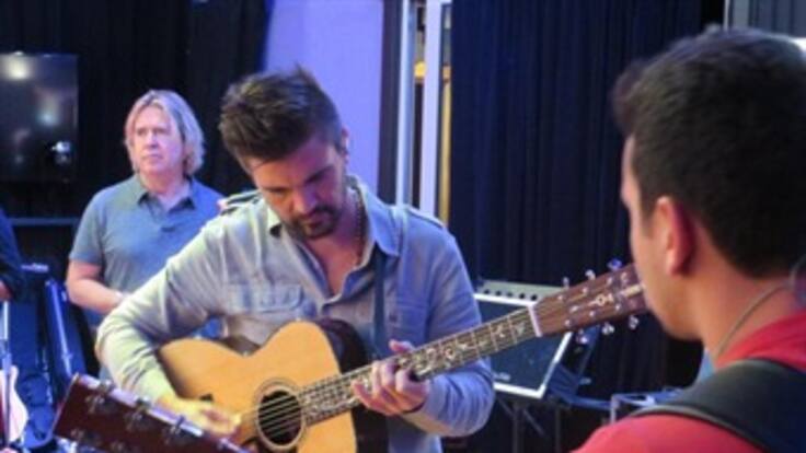 Juanes presenta su nuevo disco "Loco de amor" en Caracol Radio, parte 3