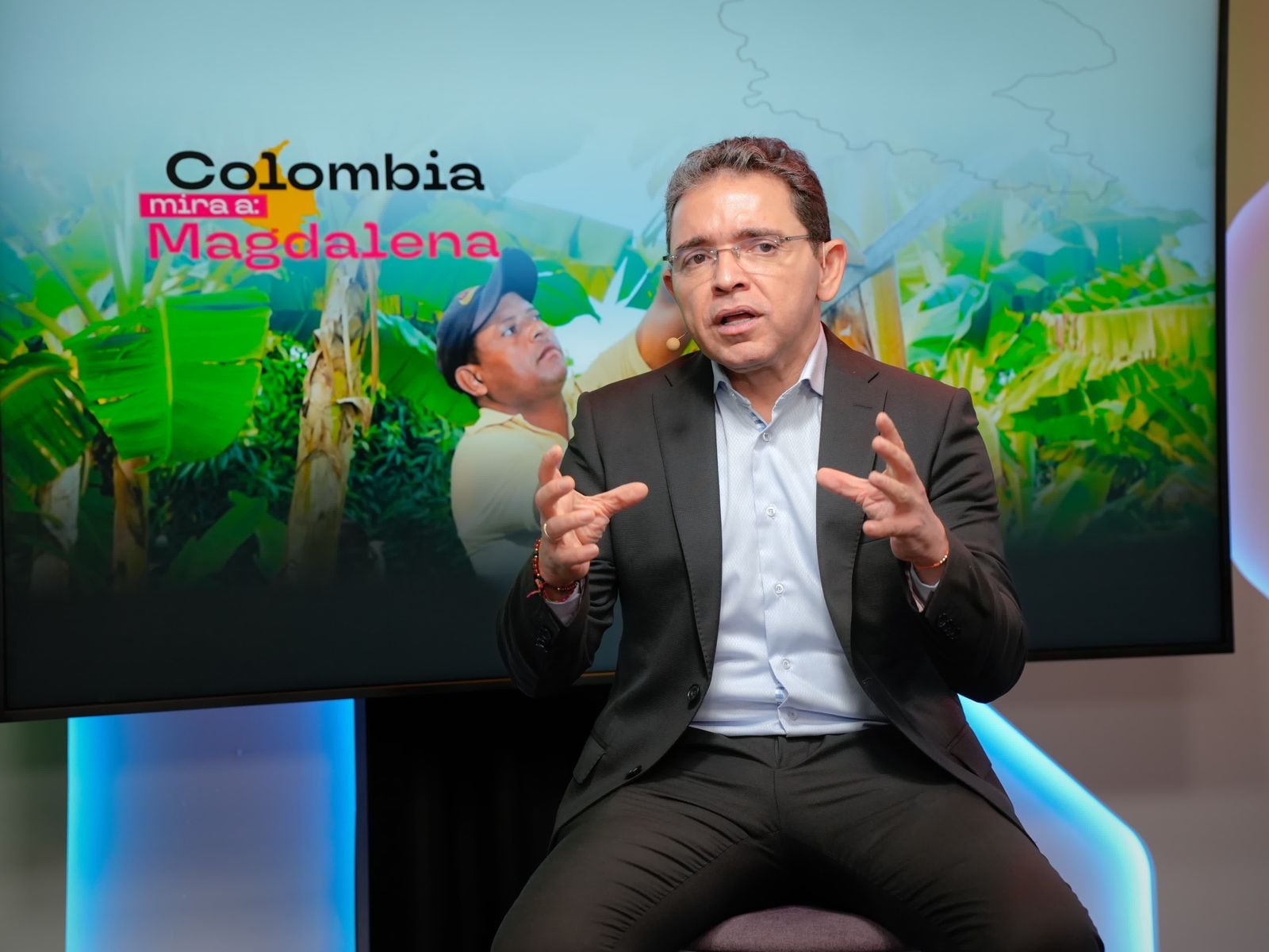 Rafael Martínez, gobernador de Magdalena. | Foto: Caracol Radio.