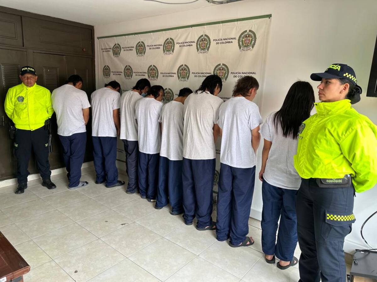 11 adolescentes integraban la banda delincuencial “Los Duendes” en Quindío