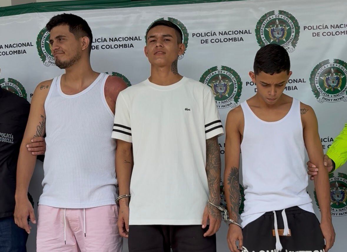 Capturados delincuentes que hurtaban en manada en Cúcuta. / Foto: Jenny Márquez.