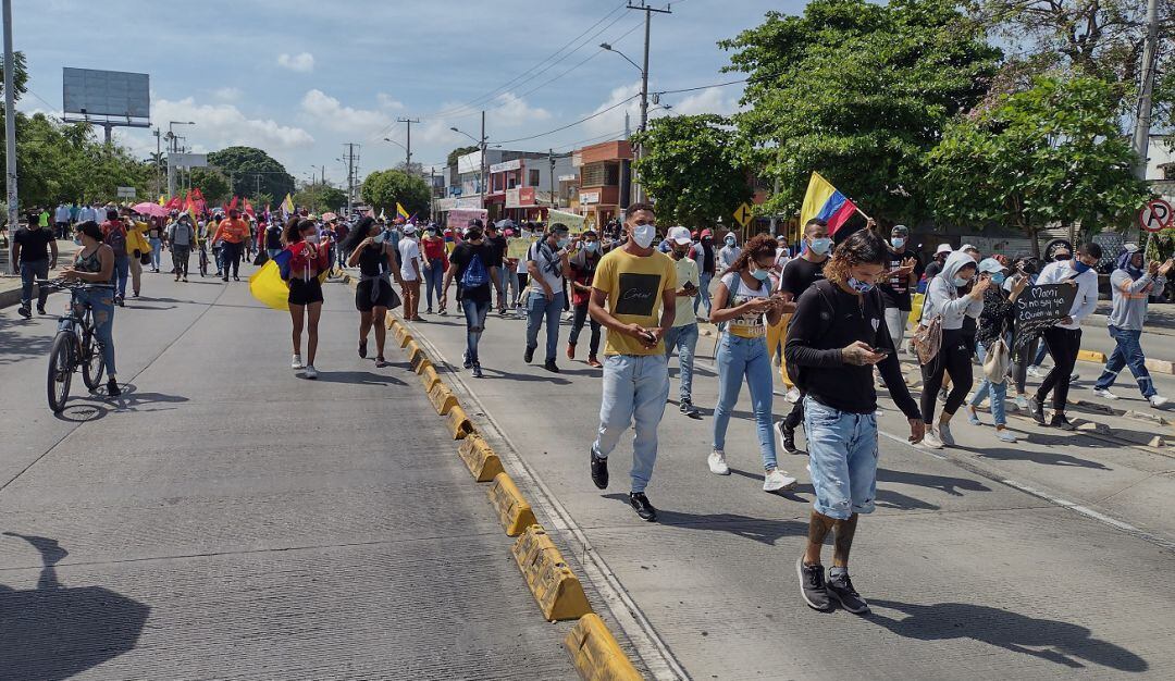 Organizaciones sindicales, sociales y jóvenes se tomarán la avenida Pedro Romero, 13 de Junio, Las Gaviotas, la Pedro de Heredia y Blas de Lezo