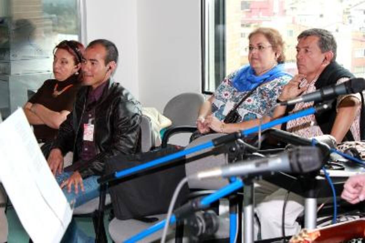 Público invitado a La Ventana del 25 de marzo.