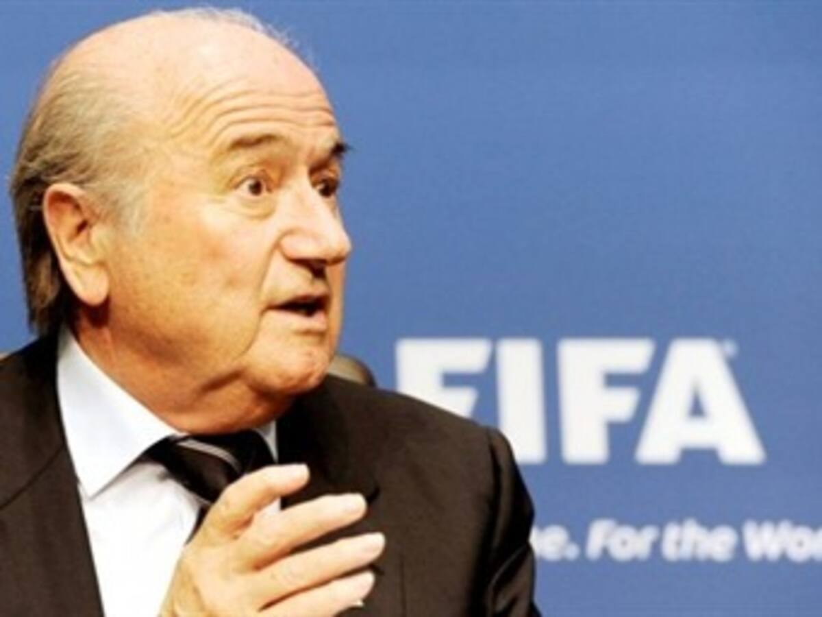 Joseph Blatter envió una carta de felicitación al Papa Francisco