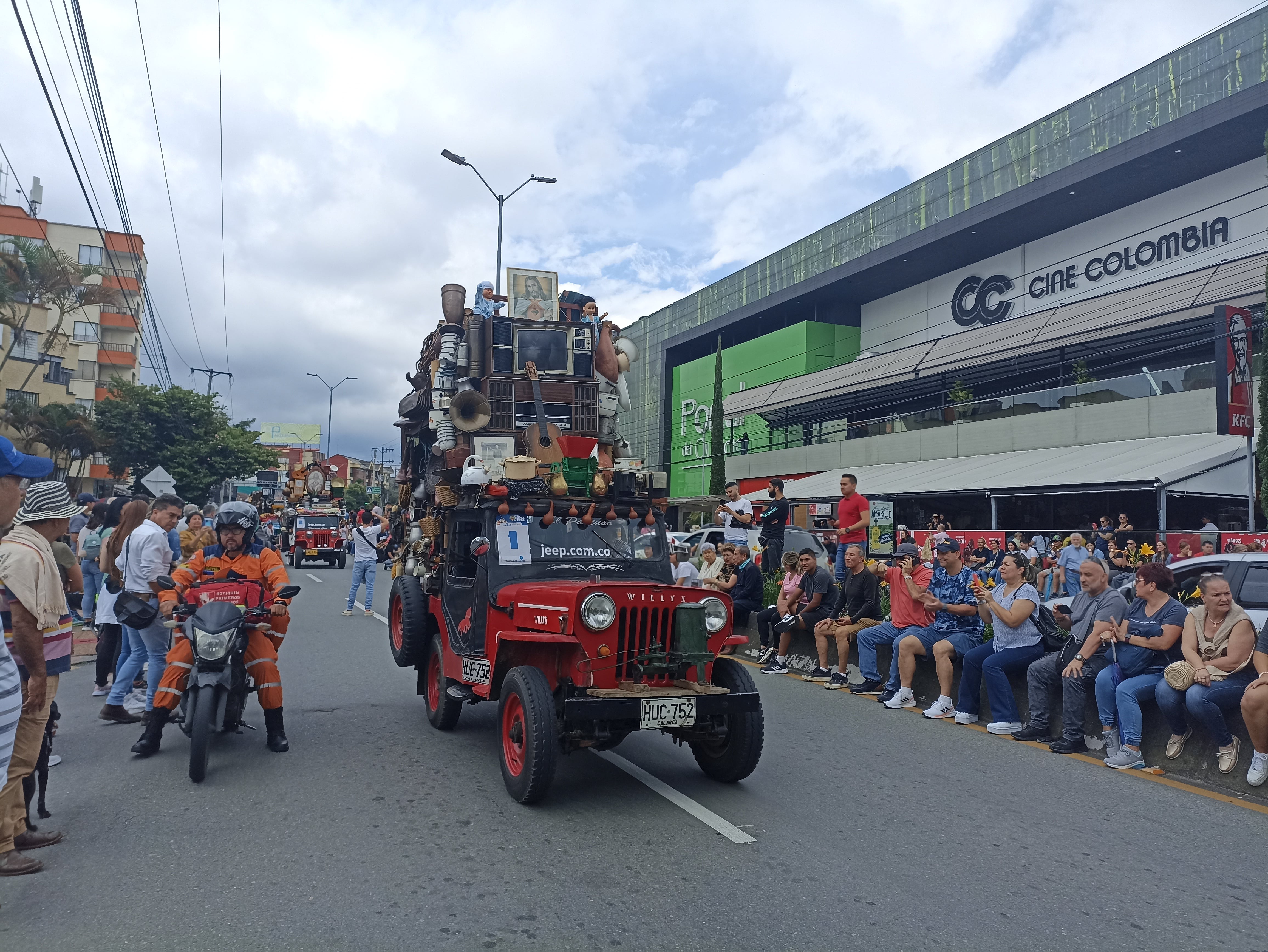 El desfile del Yipao será el domingo 13 de octubre en Armenia, inicia desde el parque Los aborígenes y termina en la plaza de Bolívar. Foto: Adrián Trejos