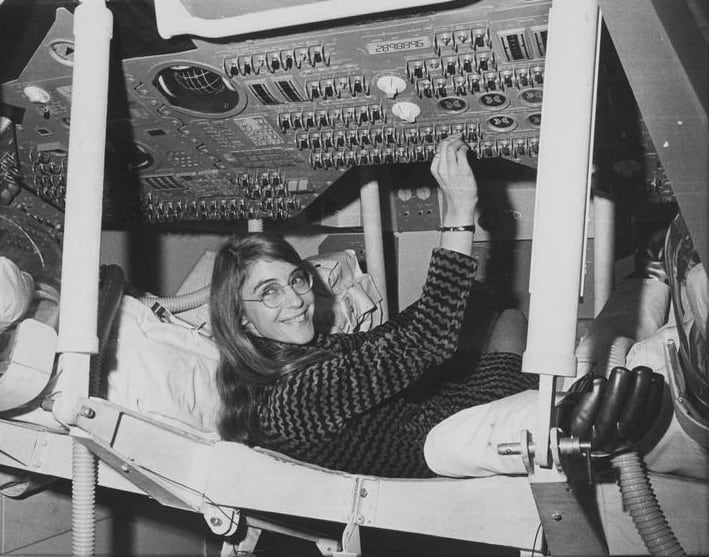 Margaret Hamilton. Foto: Massachusetts Institute of Technology (MIT) @MIT en X.