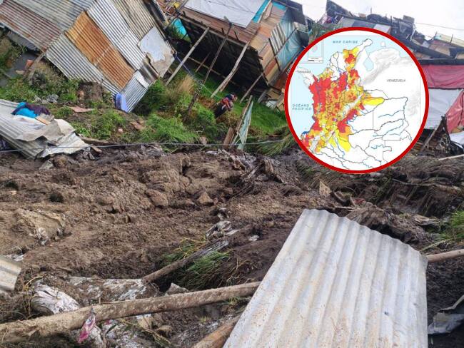183 municipios están en alerta roja por amenaza de deslizamiento de tierra ¿Cuáles son?