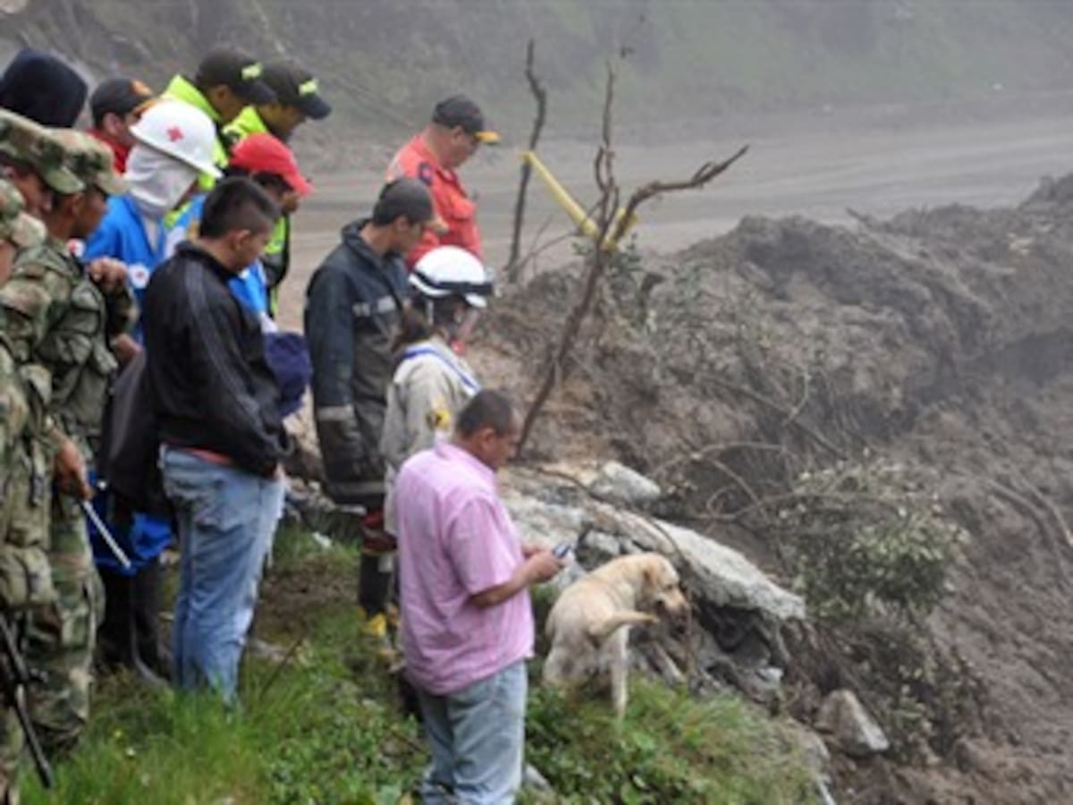 Deslizamiento en la vía Manizales – Bogotá deja una persona muerta y dos heridas