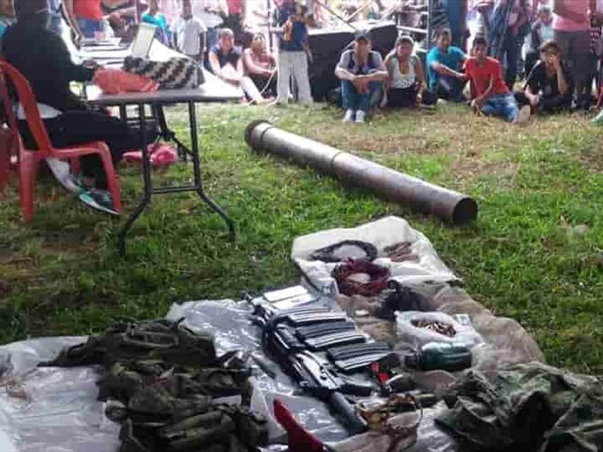 Indígenas condenan a 8 años de cárcel a dos guerrilleros del Eln en Cauca