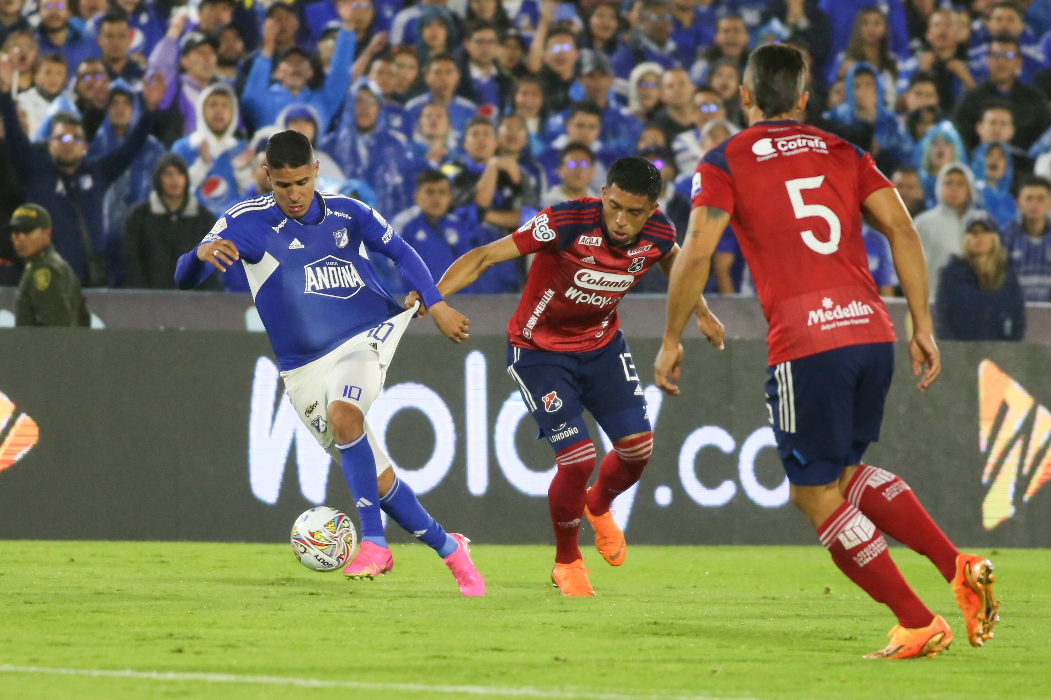 Medellín y Millonarios se enfrentaron en los pasados cuadrangulares. (Photo by Daniel Garzon Herazo/NurPhoto via Getty Images)