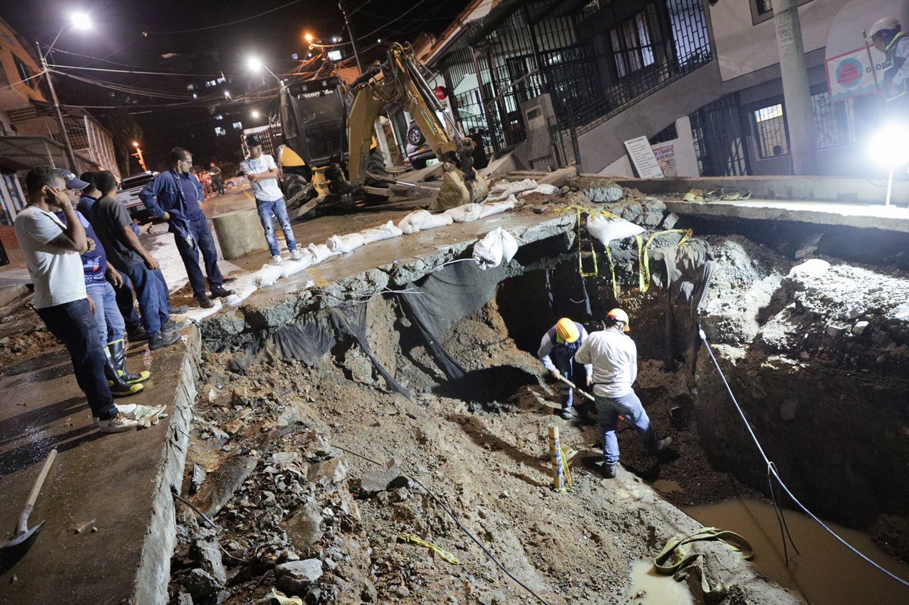 Daño en el Acueducto Complementario de Ibagué