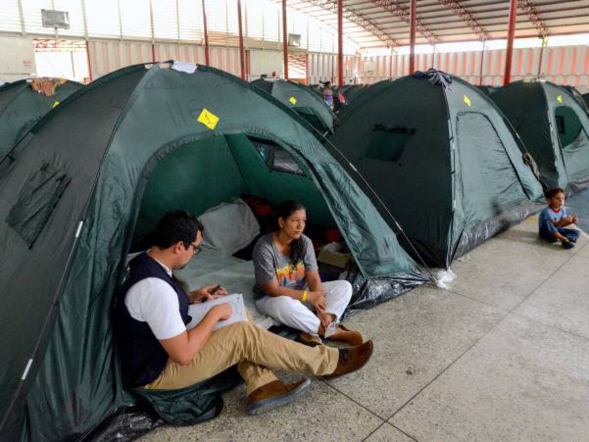Autoridades buscan albergues por eventual éxodo de venezolanos