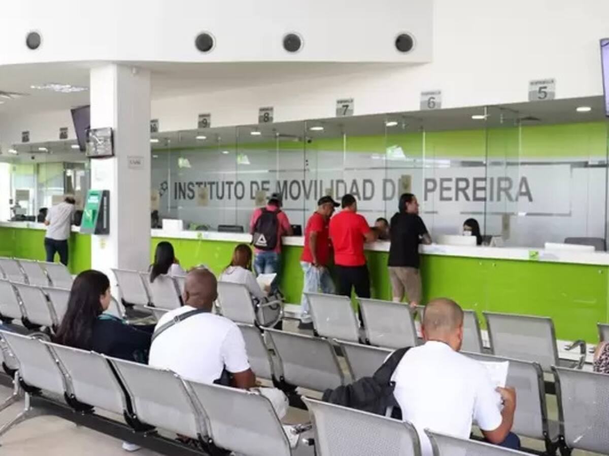 Más de 50 mil personas faltarían por renovar su licencia de conducción en Pereira