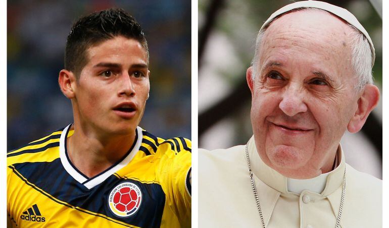 James y el papa Francisco