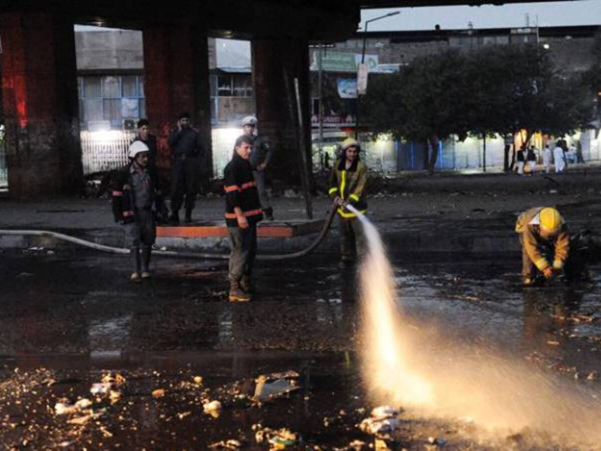 Camión bomba explotó contra un hotel en Kabul, Afganistán
