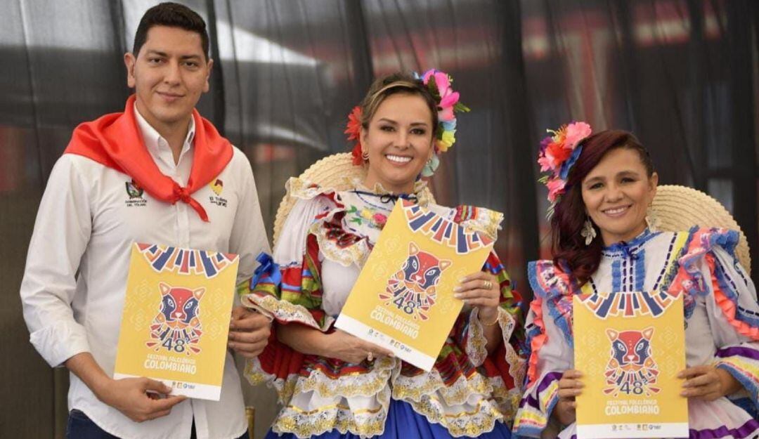 Presentación de Festival Foclórico Colombiano 2022