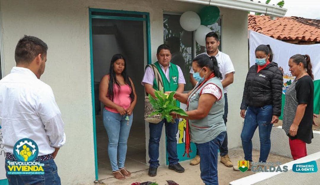 Entrega de casa del progrma "Bloqueras Comunitarias"