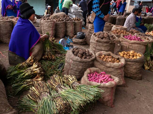Mercado de Silvia, en el Valle del Cauca | Getty Images