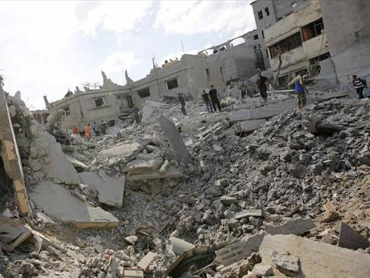 Colombia destinó 300.000 dólares para reconstrucción de Gaza