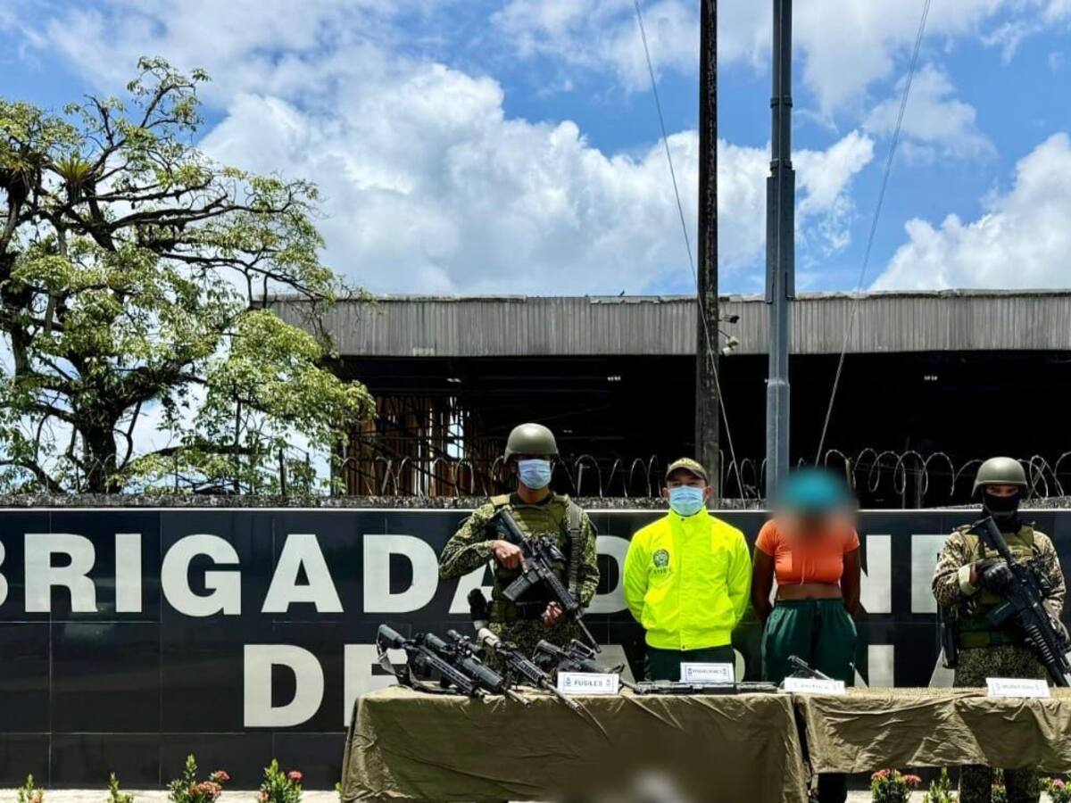 Dado de baja otro presunto disidente Farc e incautan arsenal de guerra en Buenaventura