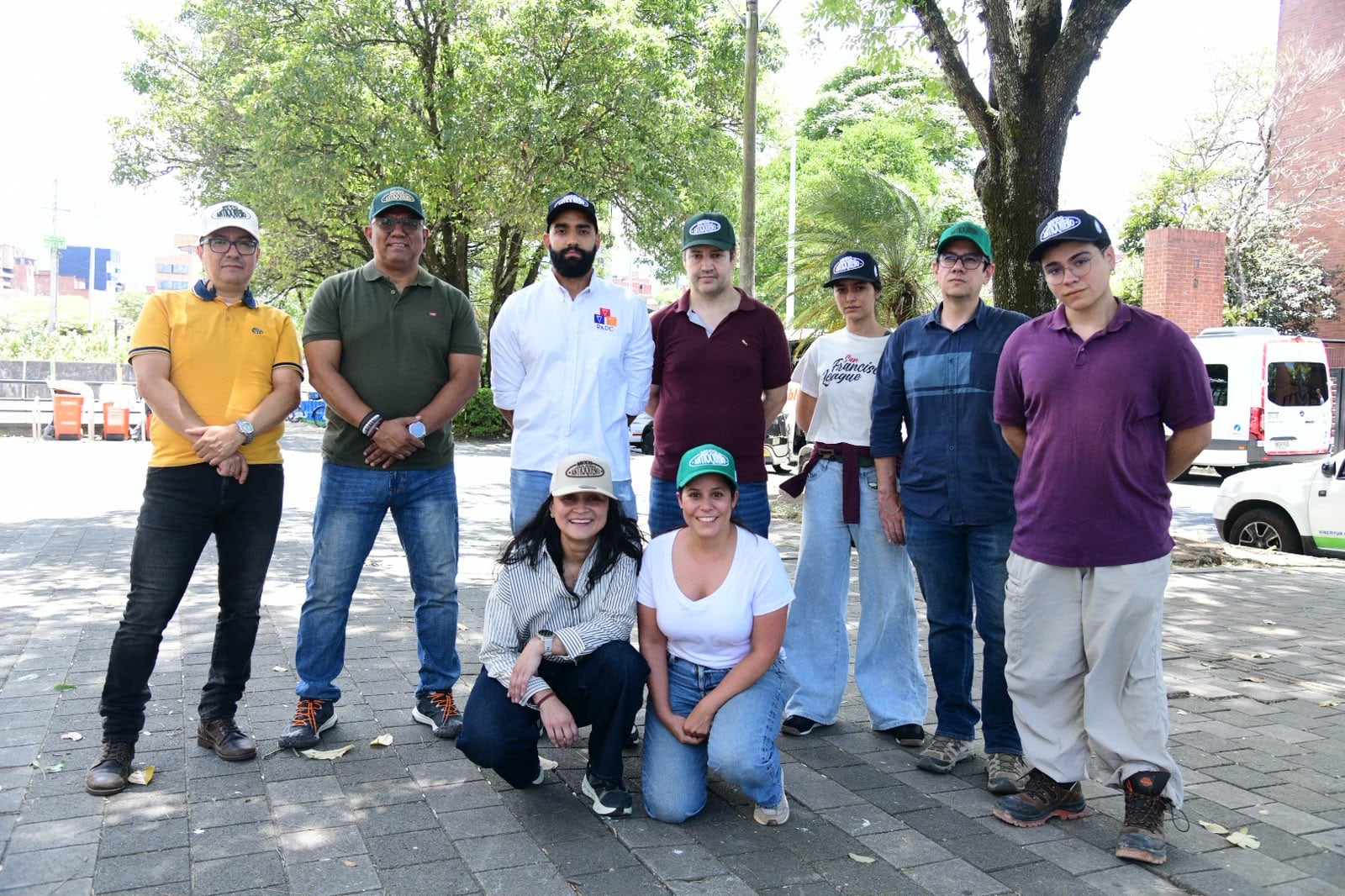 Ingenieros voluntarios evaluadores - foto Gobernación de Antioquia