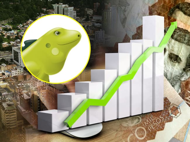 Logo Ecopetrol y economía Colombia. Fotos: X @ECOPETROL_SA / Getty Images