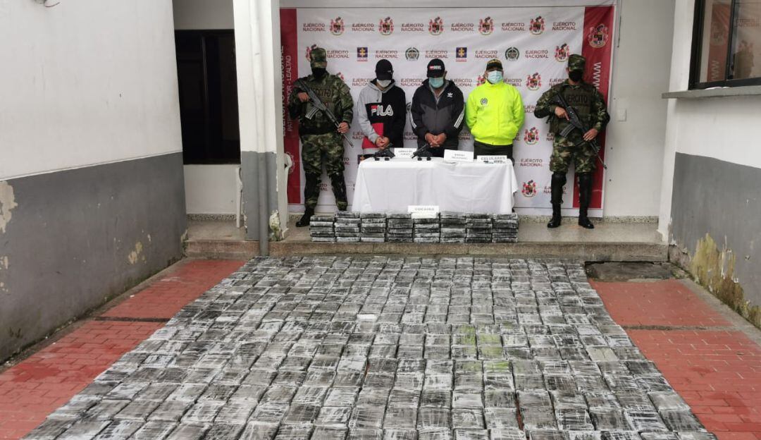 Incautación de droga