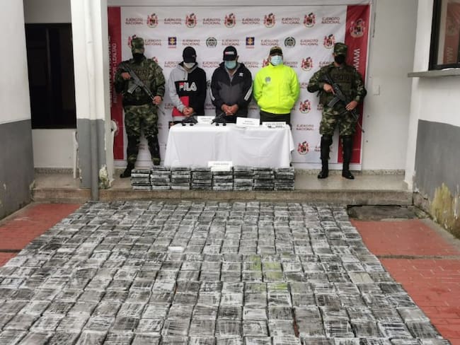 Incautación de droga