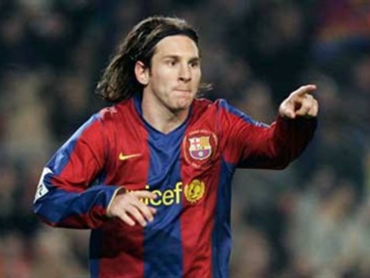 Médicos de Barcelona descartan lesión de Lionel Messi