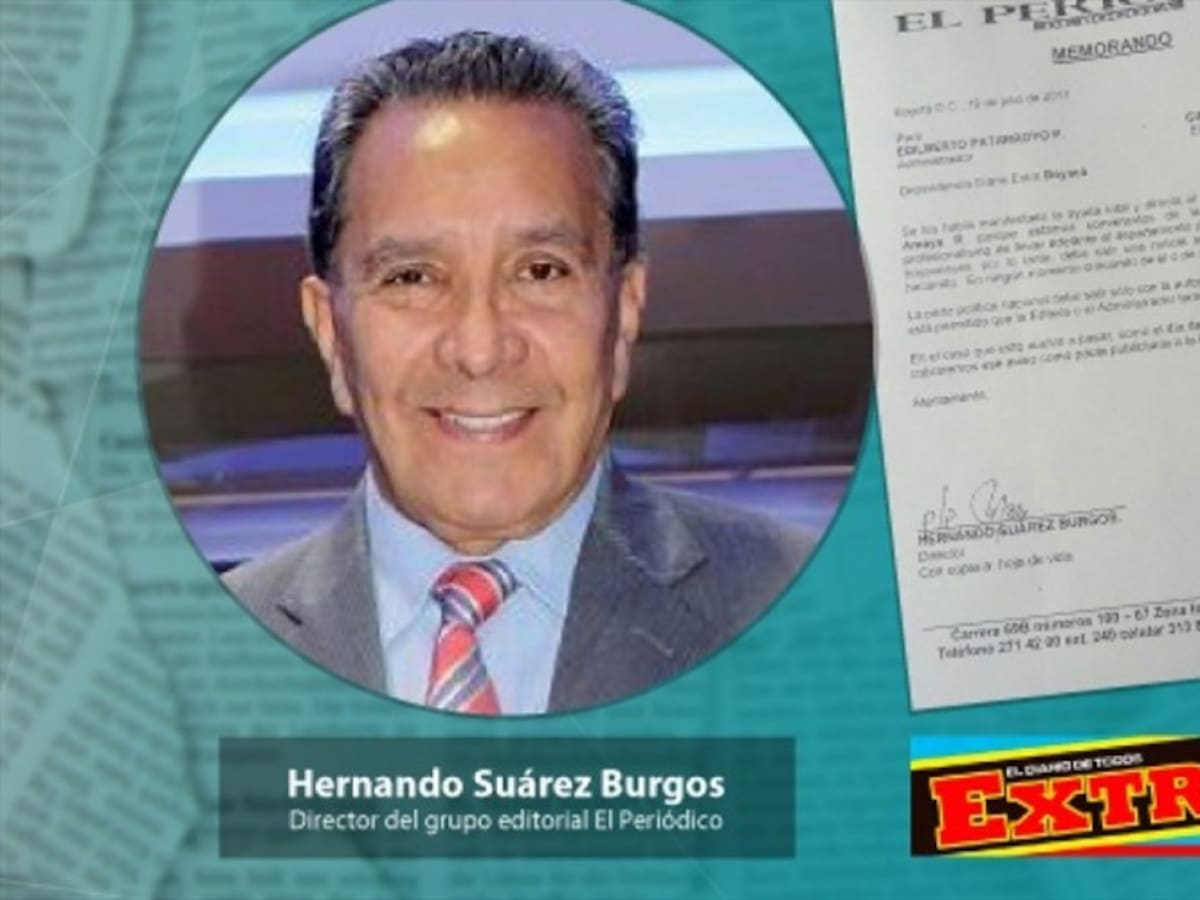 Diario Extra pide renuncia a periodista por negarse a exaltar al gobernador de Boyacá