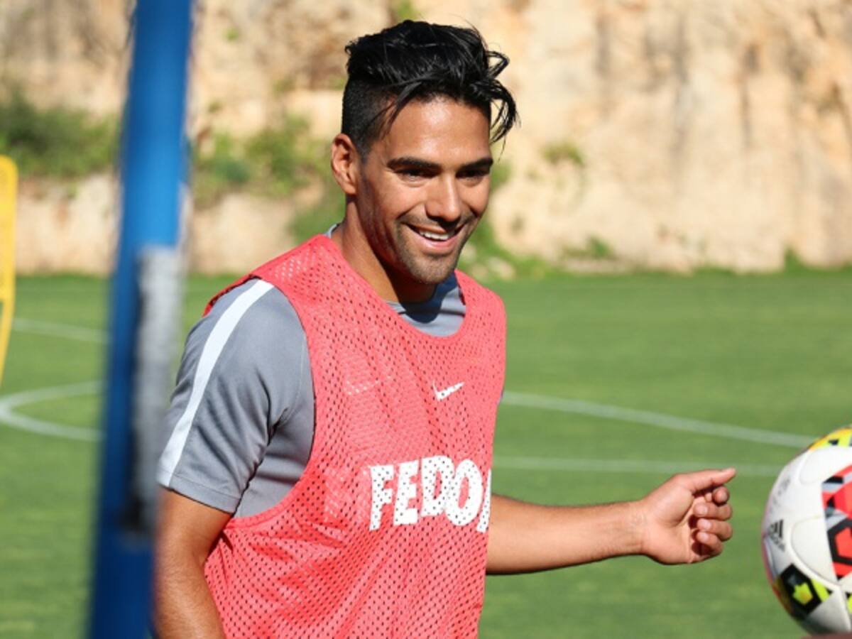 Falcao marca golazo en el entrenamiento del Mónaco
