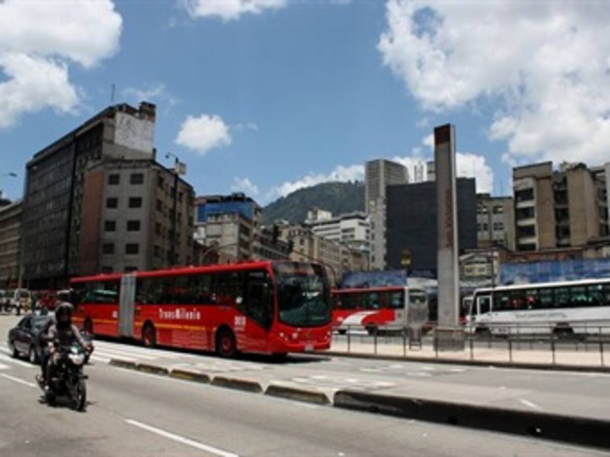 Distrito inicia plan pedagógico para peatones en la estación de San Victorino