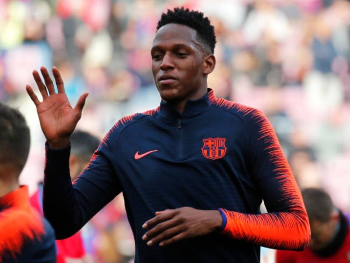 Yerry Mina regresa a la convocatoria del Barcelona después de tres partidos