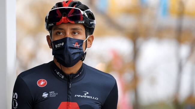 Egan Bernal partirá con el dorsal número uno en el Giro de Italia.