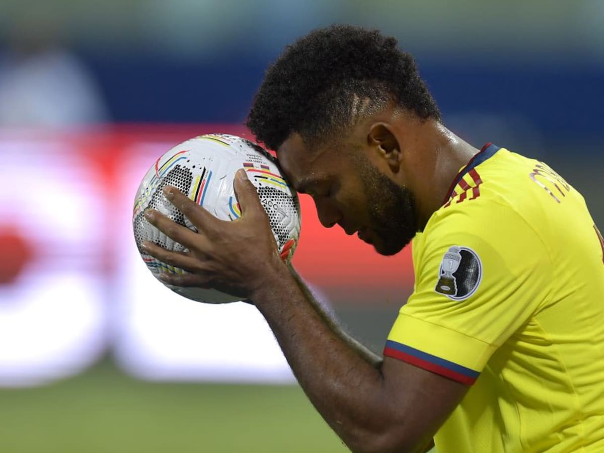 El récord histórico que consiguió Miguel Borja ante Chile