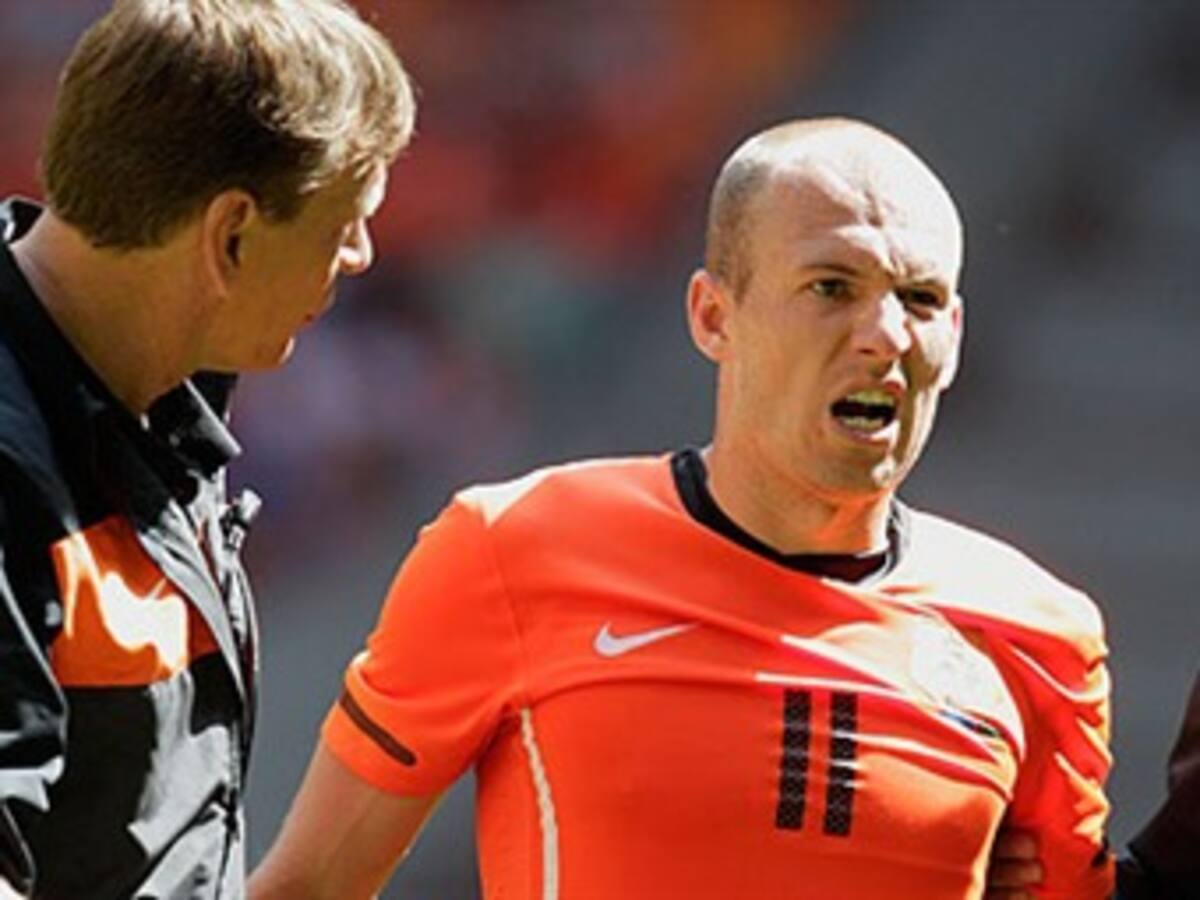 La lesión de Robben le cuesta 11.000 euros diarios al Bayern Múnich