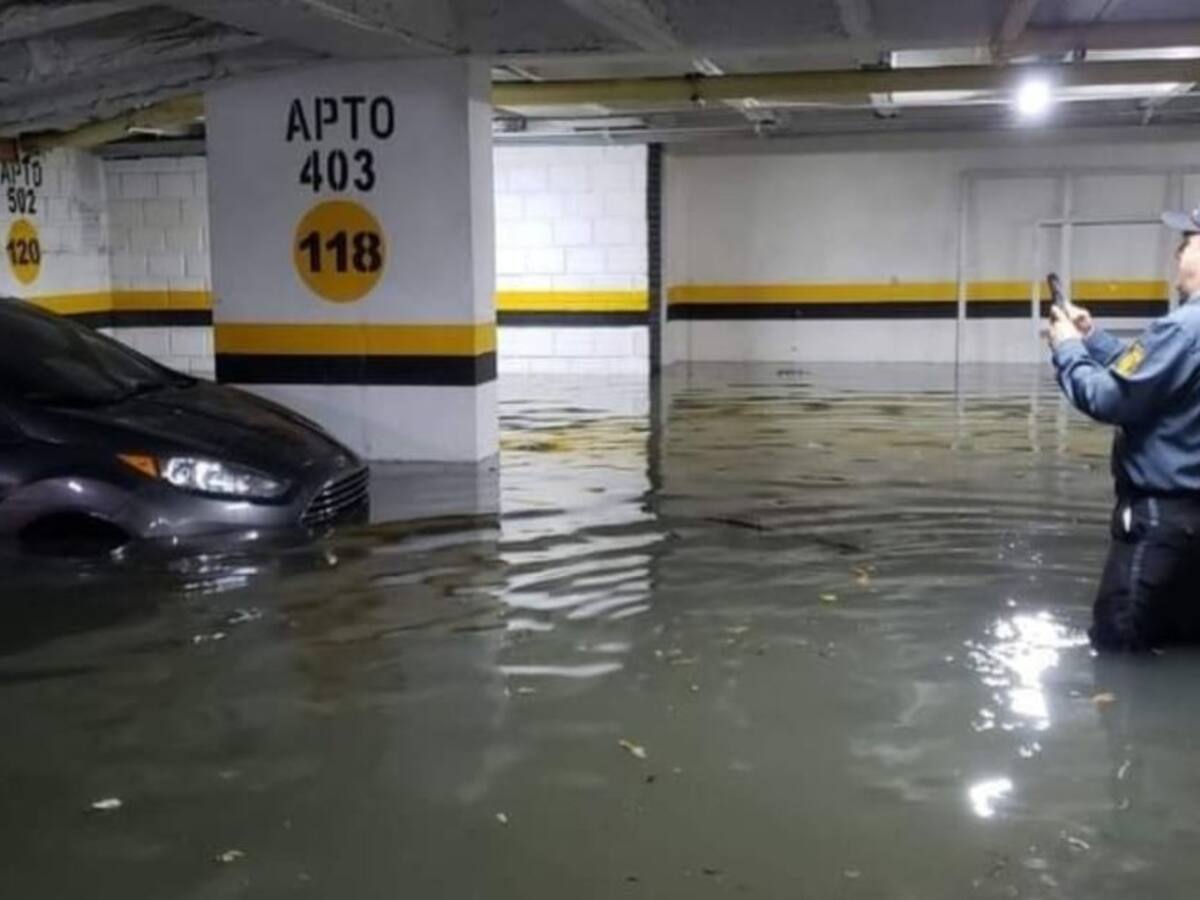 Lluvia provocó emergencias en Barrancabermeja