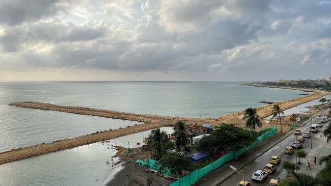 El tramo consta de 420 metros de playa, entre las calles 10 y 13 de ese sector turístico de Cartagena