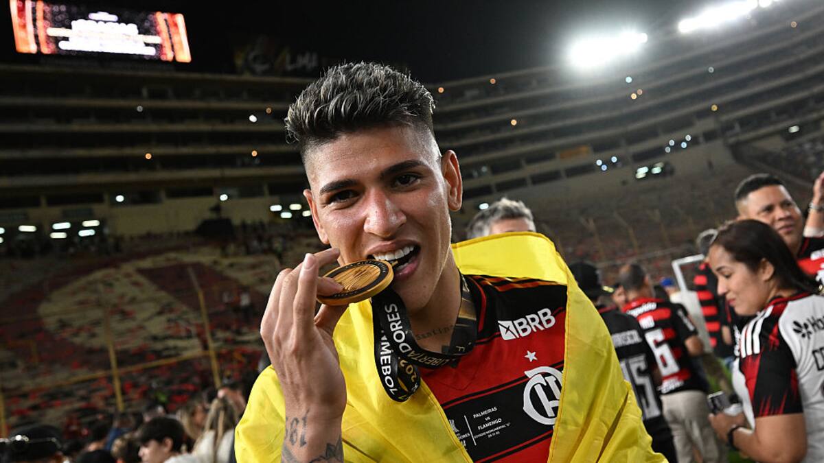 Jorge Carrascal recibió reconocimiento en la Copa Libertadores
