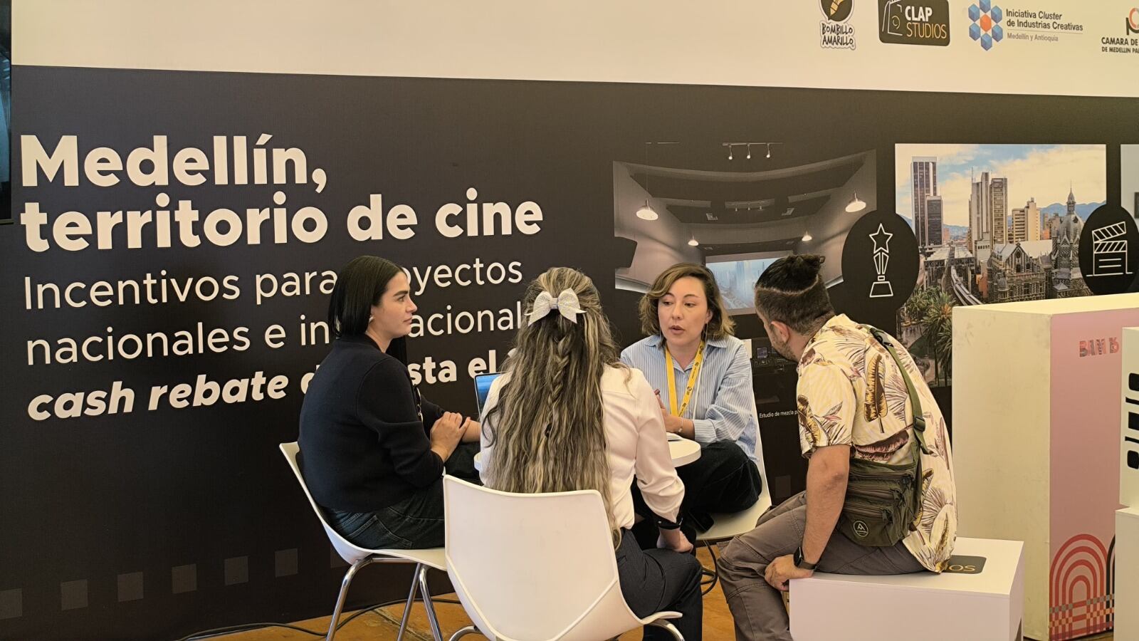 Distrito Cinema. Foto: Alcaldía de Medellín.