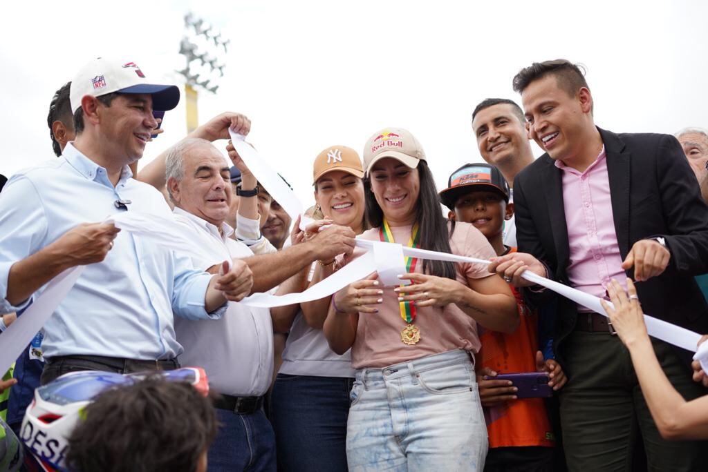 Inauguración de la pista de BMX
