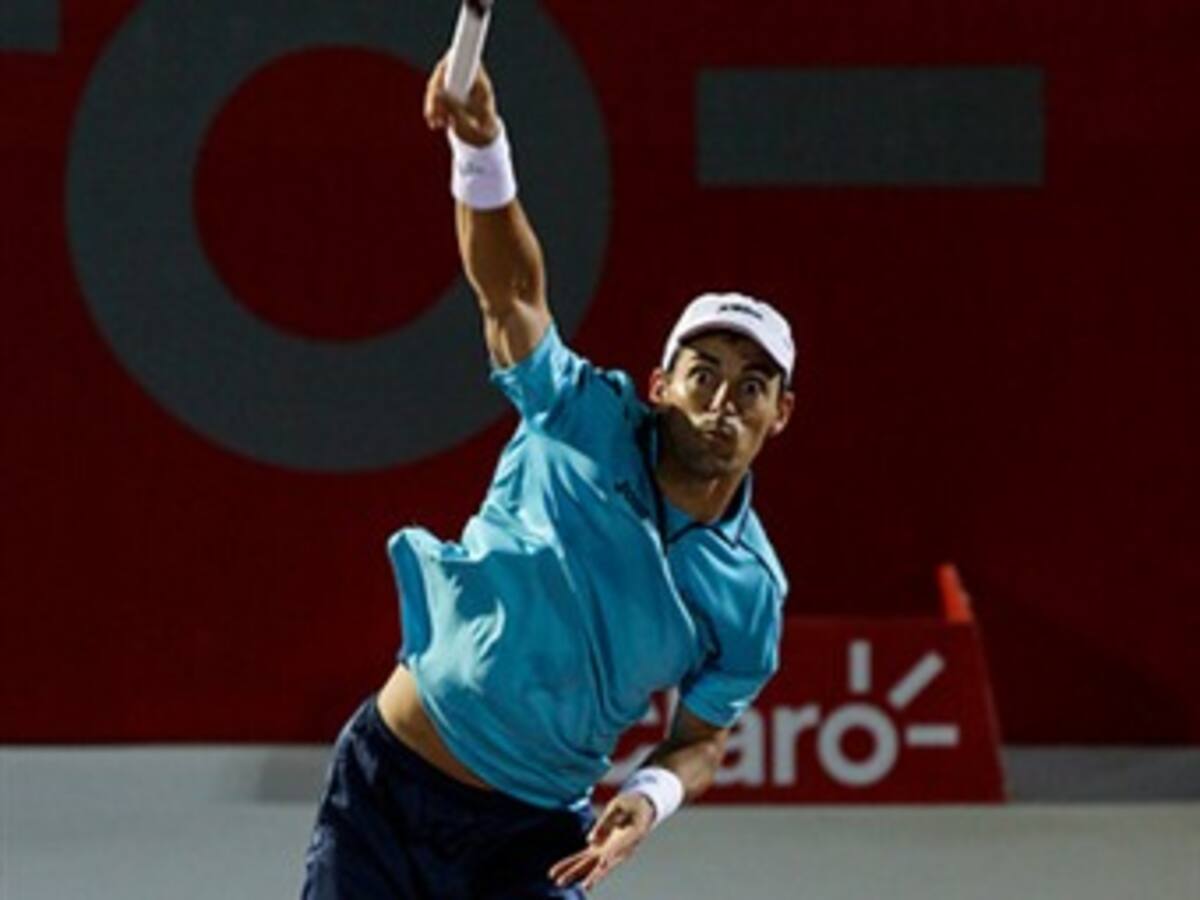 Santiago Giraldo, el único colombiano que ganó en el primer día del ATP de Bogotá