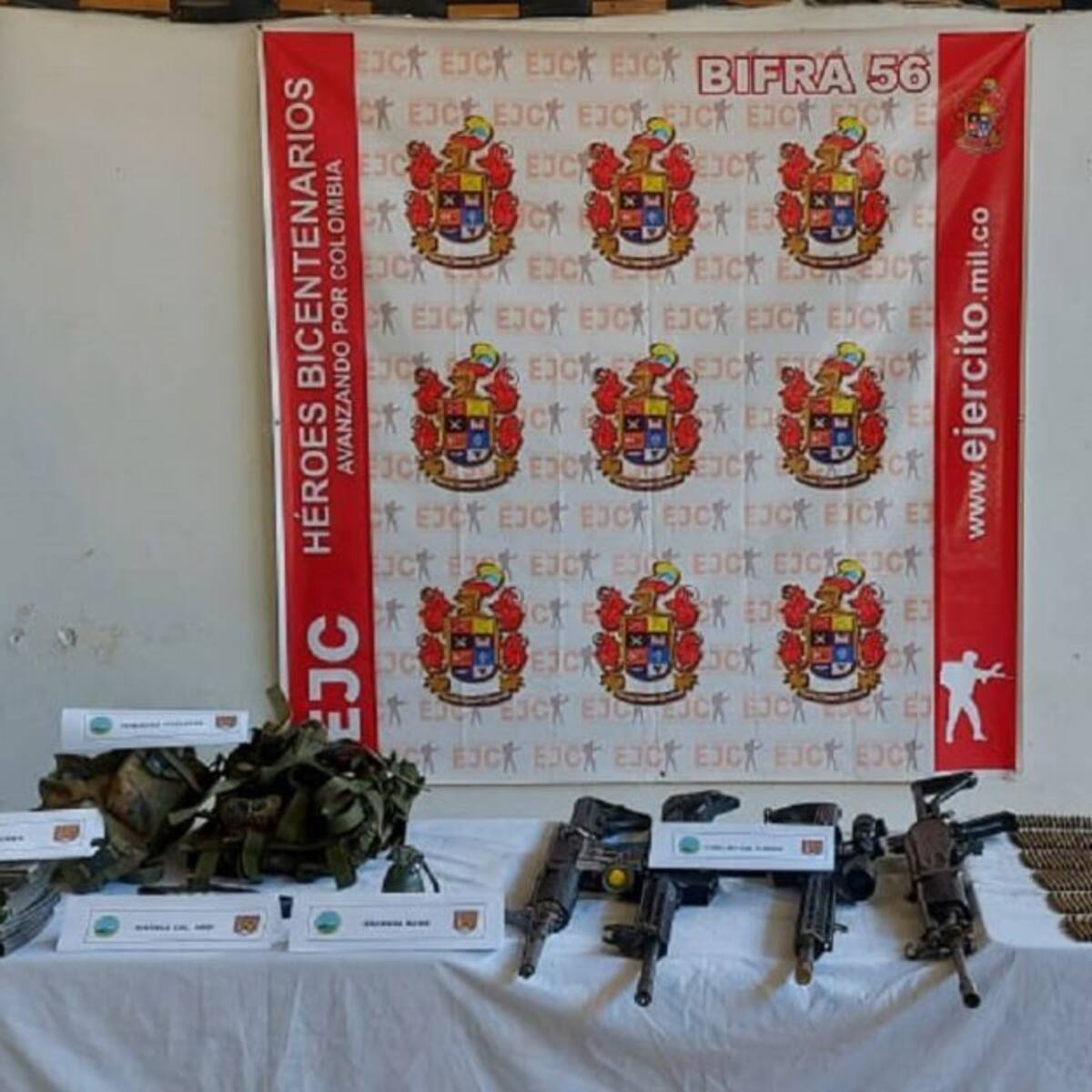 Cuatro miembros de un grupo armado ilegal se entregaron en Argelia, Cauca
