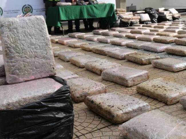 Una tonelada de marihuana tipo cripy fue incautada en vías de Risaralda