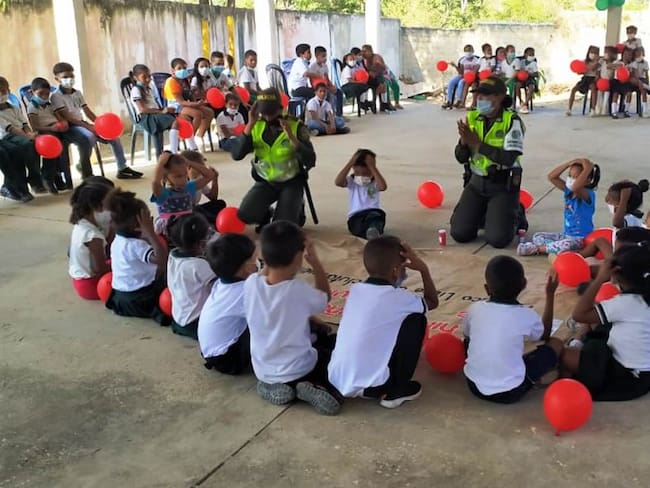 El grupo de protección a la infancia y adolescencia Policía de Cartagena conmemoró esta fecha 