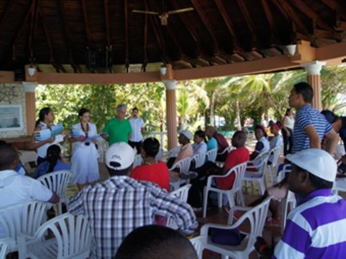 En zona insular de Cartagena socializan lineamientos al cambio climatico