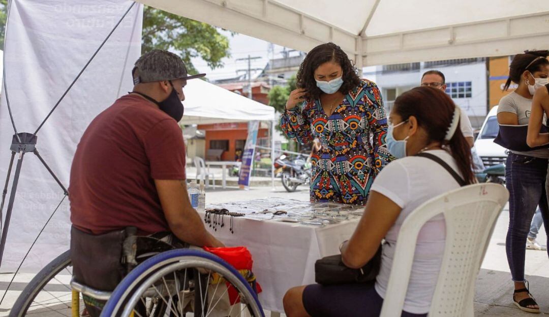 Migrantes o refugiados, colombianos retornados y ciudadanía en general, recibieron asesoría para dar visibilidad a sus emprendimientos 
