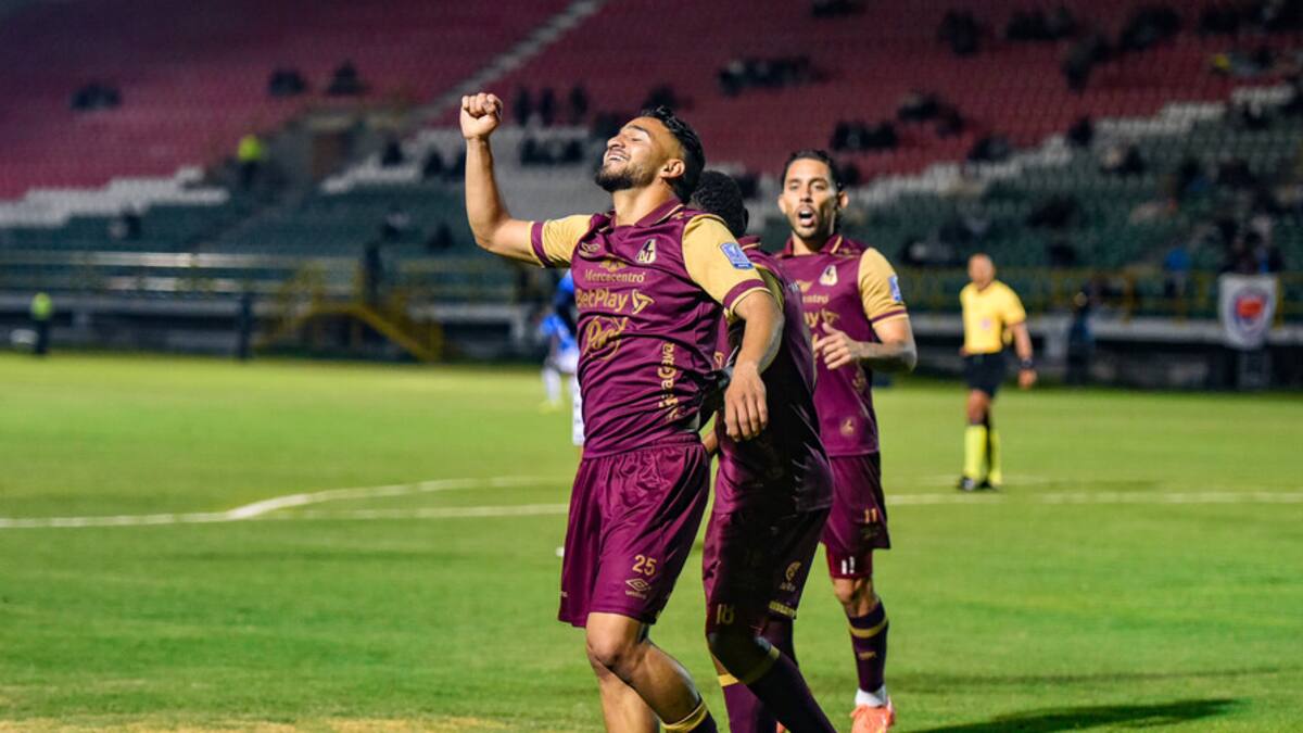 Tolima vence con autoridad al Chicó en Tunja y se mete al grupo de los ocho de la Liga