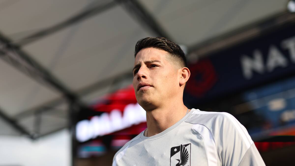 James Rodríguez no vio acción en victoria del Minnesota: ¿cuántos minutos jugados lleva en 2026?