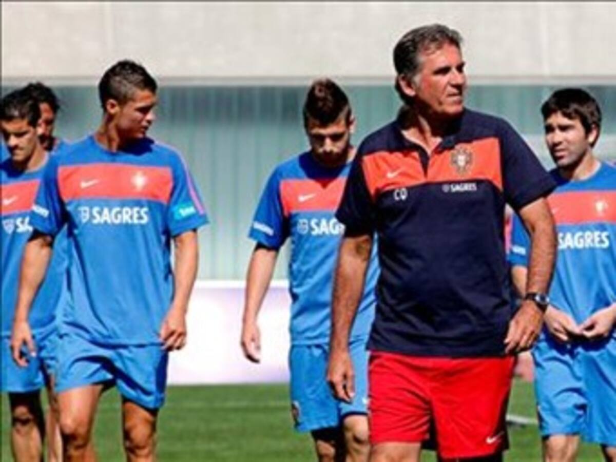 MUNDIAL/ Queiroz tiene por fin completa a la selección de Portugal y entrena con Pepe